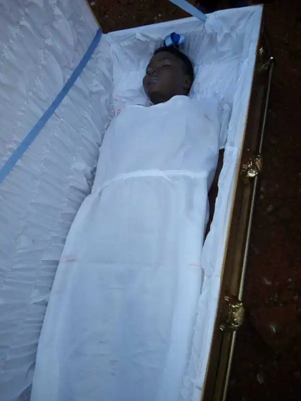 "in tears"?? See Graphic Photos Of The FUT Minna Student Who Was Stabbed To Death By Her Lover
